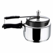 Picture of VINOD Innerlid 18 8 Stainless Steel Induction Friendly 5.5 L Induction Bottom Pressure Cooker  Stainless Steel