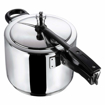 Picture of VINOD 18 8 stainless Steel Inner Lid 7 L Induction Bottom Pressure Cooker Stainless Steel