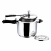 Picture of VINOD 18 8 stainless Steel Inner Lid 7 L Induction Bottom Pressure Cooker Stainless Steel