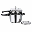 VINOD Sandwich Bottom 8 L Induction Bottom Pressure Cooker Stainless Steel की तस्वीर