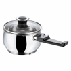 Picture of VINOD 18 8 Stainless Steel Splendid Plus 1.5 L Induction Bottom Pressure Cooker Stainless Steel