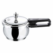 Picture of VINOD 18 8 Stainless Steel Splendid Plus 2.5 L Induction Bottom Pressure Cooker Stainless Steel