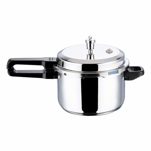 Picture of VINOD Platinum Triply 7 L Induction Bottom Pressure Cooker Stainless Steel