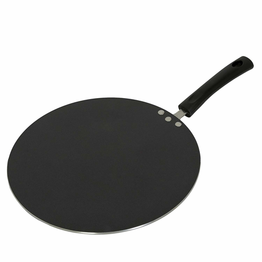 Picture of Vinod Zest Non Stick Induction Friendly Concave Tawa 26.5 Cm Red Black