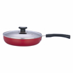 Picture of Vinod Zest Inducto Deep Fry Pan 22 cm diameter with Lid 1.5 L capacity Aluminium Non stick Induction Bottom