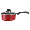 Vinod Zest Non Stick Friendly with Lid Sauce Pan 14 cm diameter with Lid 1.4 L capacity  Aluminium Non stick Induction Bottom की तस्वीर