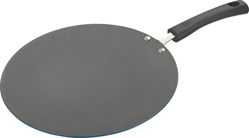 Vinod Cookware Zest Non Stick Concave Tawa 26.5 cm diameter  (Hard Anodised Aluminium Non stick की तस्वीर