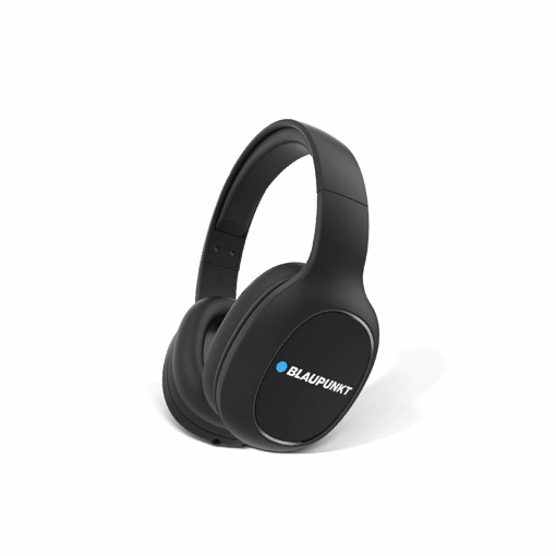 Blaupunkt BH21 Bluetooth Wireless Over Ear Headphone with Mic Black