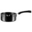 Vinod HANSSP16 Hanos Non-Stick Coating with Riveted Handle Sauce Pan 16 cm diameter with Lid 1.7 L capacity  (Hard Anodised, Non-stick, Induction Bottom)