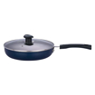 Vinod IHADFP24 Hard Anodised Friendly Tasla Fry Pan 24 cm diameter with Lid 1 L capacity  (Hard Anodised, Non-stick, Induction Bottom)