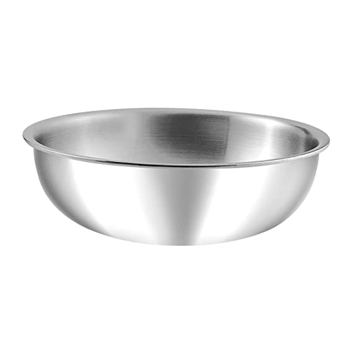 Vinod PTT20 Platinum Triply Tasla 1.8 L capacity 20 cm diameter  (Stainless Steel, Induction Bottom)