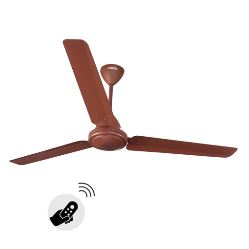 Atomberg Efficio Energy Saving 5 Star Rated 1400 mm 1400 mm BLDC Motor with Remote 3 Blade Ceiling Fan