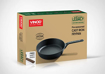 Picture of Vinod Legacy Pre-Seasoned Cast Iron Fry pan,22cm, Induction Friendly,Black, 1 Piece