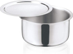 Vinod Cookware Platinum Triply Induction Friendly Stainless Steel Tope With Lid, 16 cm with Lid 1.75 L capacity 16 cm diameter  (Stainless Steel, Induction Bottom)