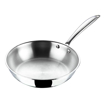 Vinod Platinum Fry Pan PTF 22 cm diameter 0 L capacity  (Stainless Steel, Induction Bottom)