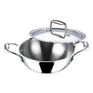 Vinod Platinum Extra Deep Kadai Vinod Platinum Extra Deep Kadai 20cm 1.5 LTR Kadhai 20 cm diameter with Lid 1.5 L capacity  (Aluminium, Induction Bottom)