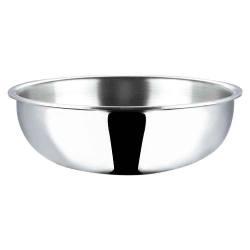 Vinod EDPTT20 Cookware Platinum Triply Induction Friendly Stainless Steel Extra Deep Tasla 20cm, 1.5 Ltr Tope 1.5 L capacity 20 cm diameter  (Stainless Steel, Induction Bottom)