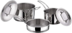 Vinod DLXCLA3 Classique Deluxe Induction Bottom Cookware Set  (Stainless Steel, 1 - Piece)