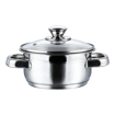 Vinod BMSO18 Bremen Capsule Bottom Pot 18 cm diameter 2 L capacity with Lid  (Stainless Steel)