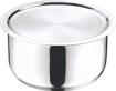 Vinod TPL16 Stainless Steel 304 Tope 16 cm - 1.6 LTR Tope with Lid 4.1 L capacity 16 cm diameter  (Stainless Steel, Induction Bottom)