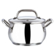 Vinod ALC16 Almaty Pot 16 cm diameter 2 L capacity with Lid  (Stainless Steel, Induction Bottom) Vinod ALC16 Almaty Pot 16 cm diameter 2 L capacity with Lid  (Stainless Steel, Induction Bottom)