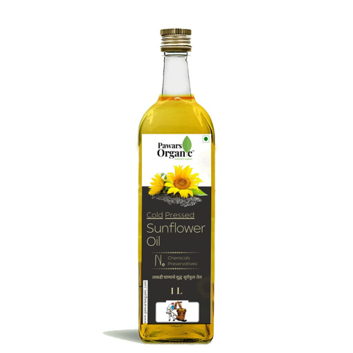 Cold Pressed Sunflower Oil 1 Liter की तस्वीर