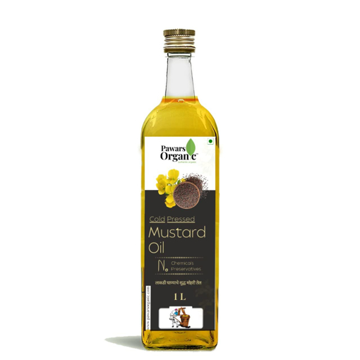 Cold Pressed Mustard Oil 1 Liter की तस्वीर