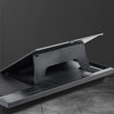 Picture of Portronics My Buddy G Plastic Portable Laptop Table  Finish Color Black