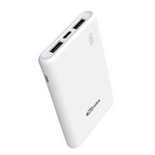 Picture of Portronics Indo 5X 5000mAh White Polymer Power Bank POR 1006