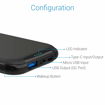 Picture of Portronics 10000 mAh Power Bank 18 W Power Delivery 3.0 Quick Charge 3.0 Black Lithium Polymer