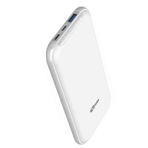 Picture of Portronics 10000 mAh Power Bank 18 W Power Delivery 3.0 Quick Charge 3.0 White Lithium Polymer