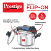 Prestige FLIP-ON MINI SVACHH PRESSURE COOKER Stainless Steel 3 liter की तस्वीर