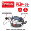 Prestige Svachh Flip-on Mini 2 L Induction Bottom Pressure Cooker  (Hard Anodized) की तस्वीर