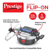 Prestige Svachh Flip-on Mini 3 L Induction Bottom Pressure Cooker  (Hard Anodized) की तस्वीर