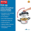 Picture of Prestige Svachh Clip on Mini 2 L Induction Bottom Pressure Cooker  (Stainless Steel)