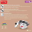 Picture of Prestige Svachh Clip on Mini 3 L Induction Bottom Pressure Cooker  (Stainless Steel)