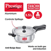 Prestige JUNIOR DEEP PAN PRESSURE COOKER   3.5 L Induction Bottom Pressure Cooker & Pressure Pan  (Aluminium) की तस्वीर