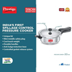 Picture of Prestige JUNIOR DEEP PAN PRESSURE COOKER   3.5 L Induction Bottom Pressure Cooker & Pressure Pan  (Aluminium)