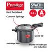 Picture of Prestige Svachh Hard Anodised 7.5 L Induction Bottom Pressure Cooker  (Hard Anodized)