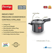 Picture of Prestige Svachh Hard Anodised 7.5 L Induction Bottom Pressure Cooker  (Hard Anodized)