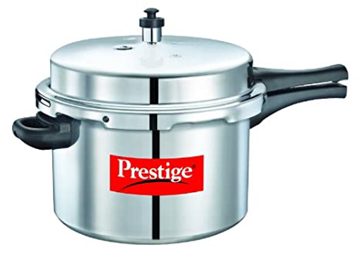 Prestige Popular Outer Lid 8.5 L Pressure Cooker  (Aluminium) की तस्वीर