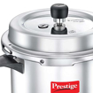 Prestige Popular Plus Svachh Virgin Aluminium Gas and Induction Compatible Outer Lid Pressure Cooker, 2 L (Silver) की तस्वीर