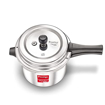 Picture of Prestige Popular Plus Svachh Virgin Aluminium Spillage Control Outer Lid Pressure Cooker, 5 L (Silver)