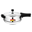 Picture of Prestige Deluxe Plus Aluminium Outer Lid Mini Pressure Handi, 5 Litre, Silver