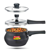 Picture of Prestige Deluxe Duo Plus 2 L Induction Bottom Pressure Cooker  (Hard Anodized)