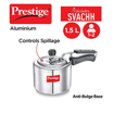 Prestige Nakshatra Svachh 1.5 L Pressure Cooker  (Aluminium) की तस्वीर