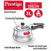 Prestige Nakshatra Plus Pressure Handi 3 L Induction Bottom Pressure Cooker  (Aluminium) की तस्वीर
