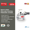Prestige Nakshatra Plus Pressure Handi 3 L Induction Bottom Pressure Cooker  (Aluminium) की तस्वीर
