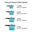 Picture of Prestige Nakshatra Plus Svachh 6.5 L Induction Bottom Pressure Cooker  (Aluminium)