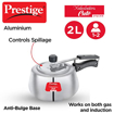 Picture of Prestige Svachh Nakshatra Cute 2 L Induction Bottom Pressure Cooker  (Aluminium)